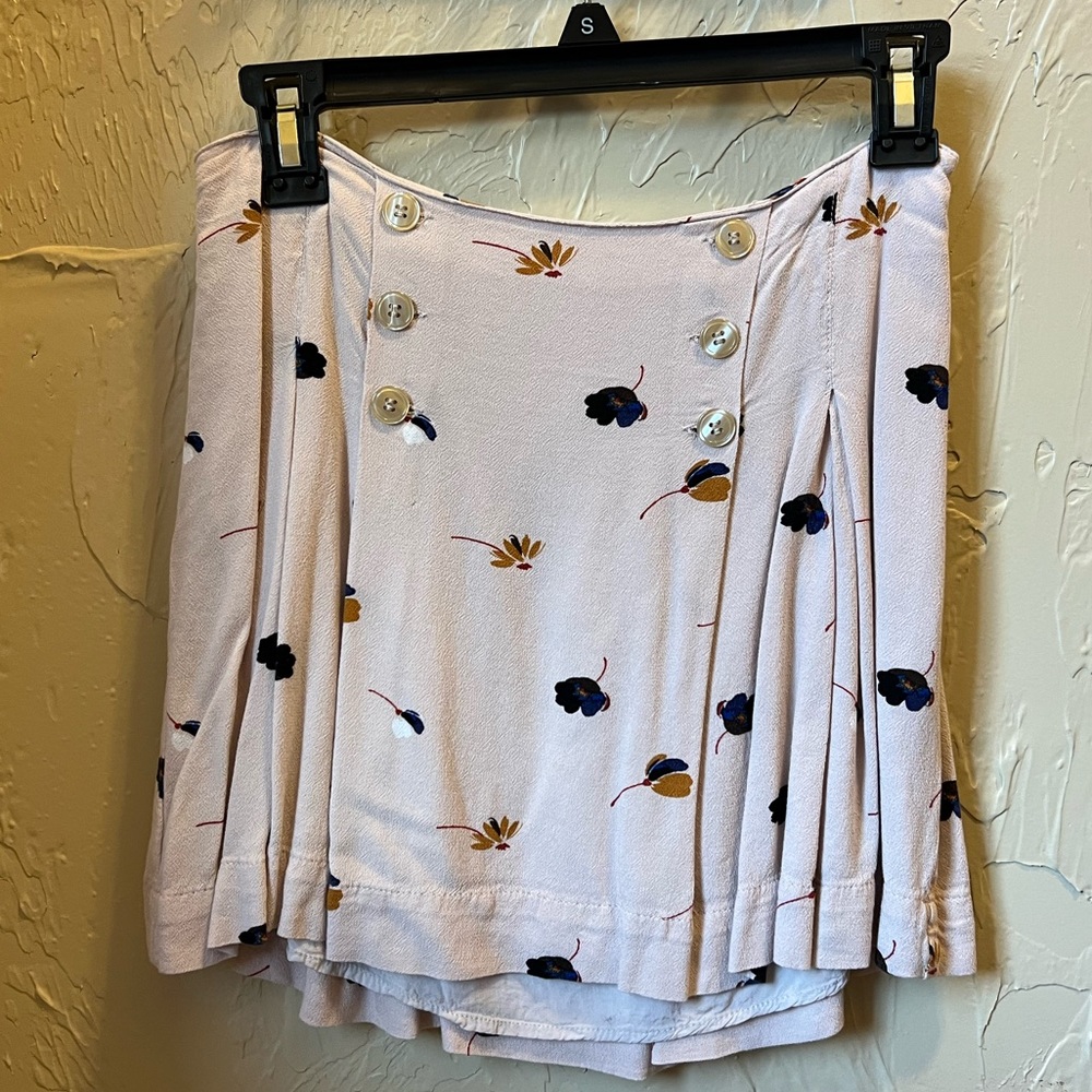 Free People Floral Skirt